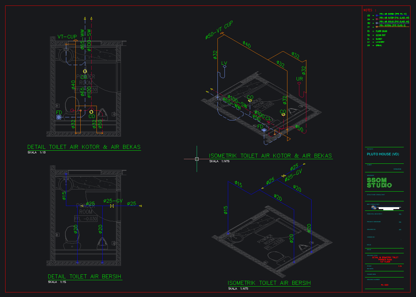 Project Instalasi Plumbing Rumah Pluto